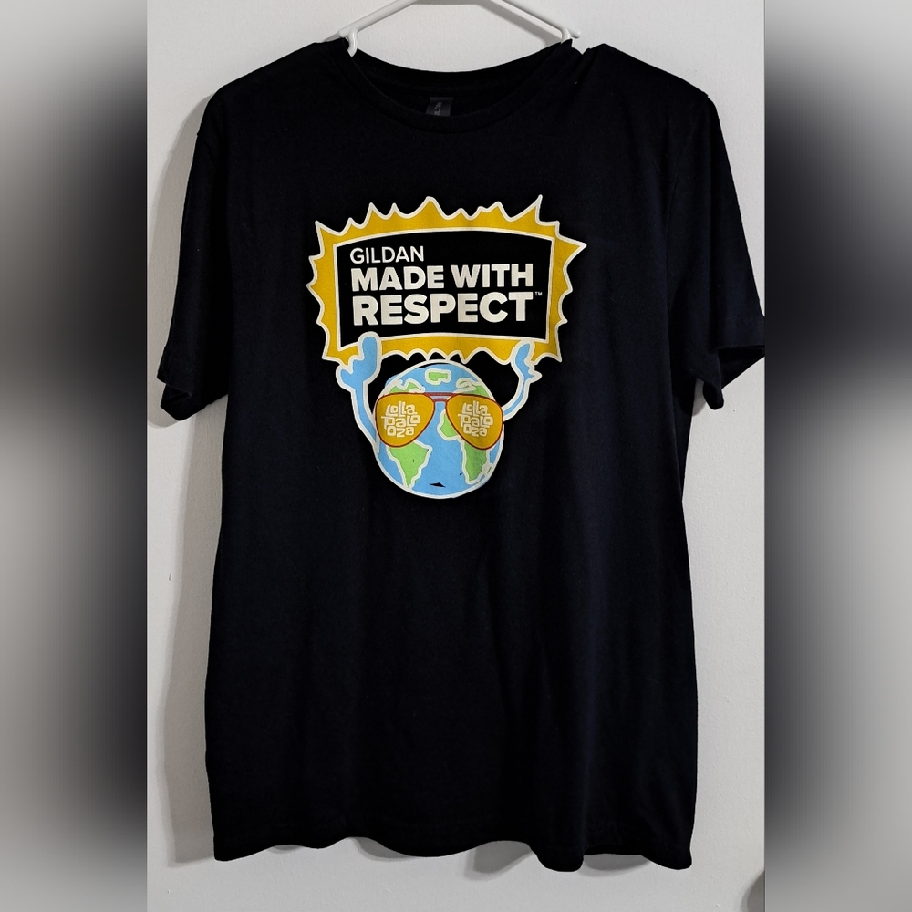 Lollapalooza Concert T Shirt 2022 Lineup on Back